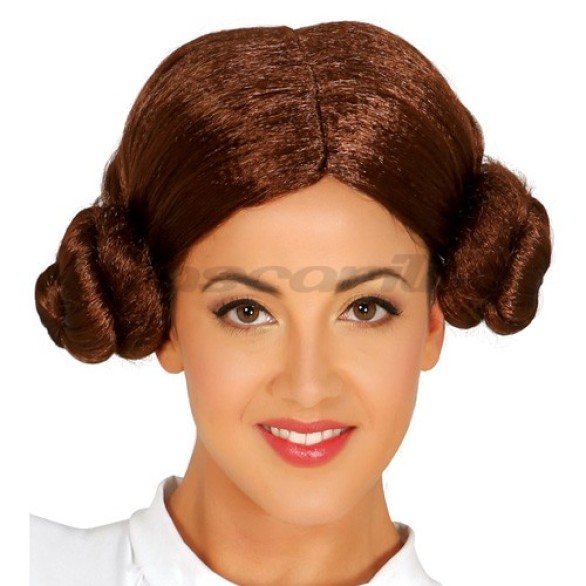 Peruca Princesa Leia