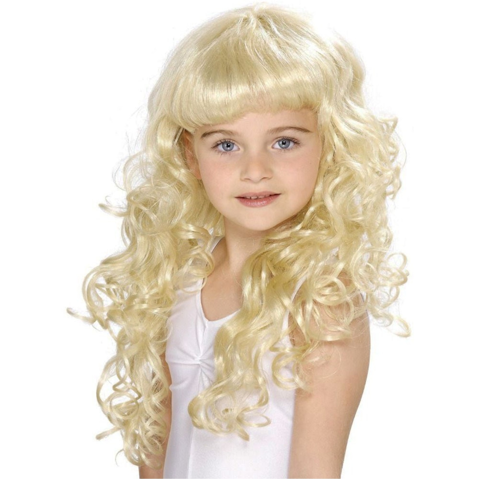 Peruca Loira Infantil