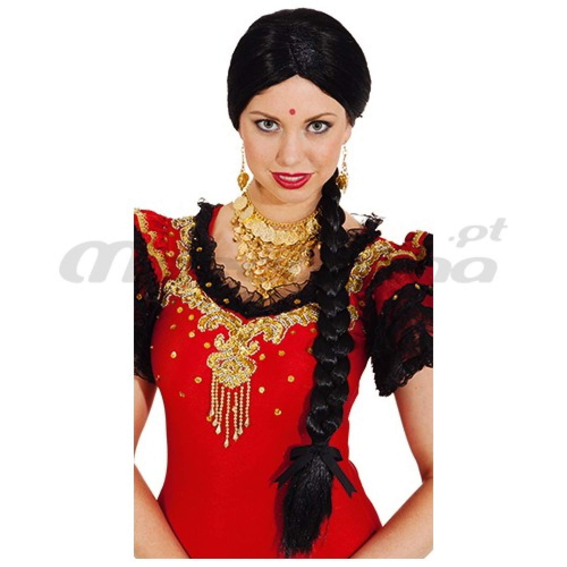 Peruca Adishree Trança Preta