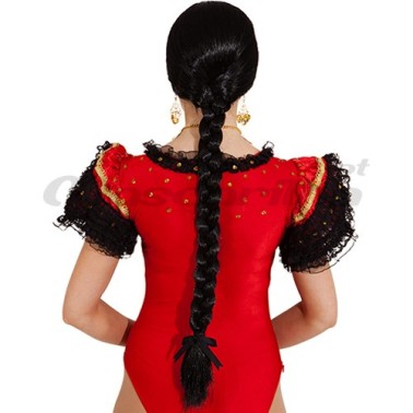 Peruca Adishree Trança Preta Peruca Adishree Trança Preta