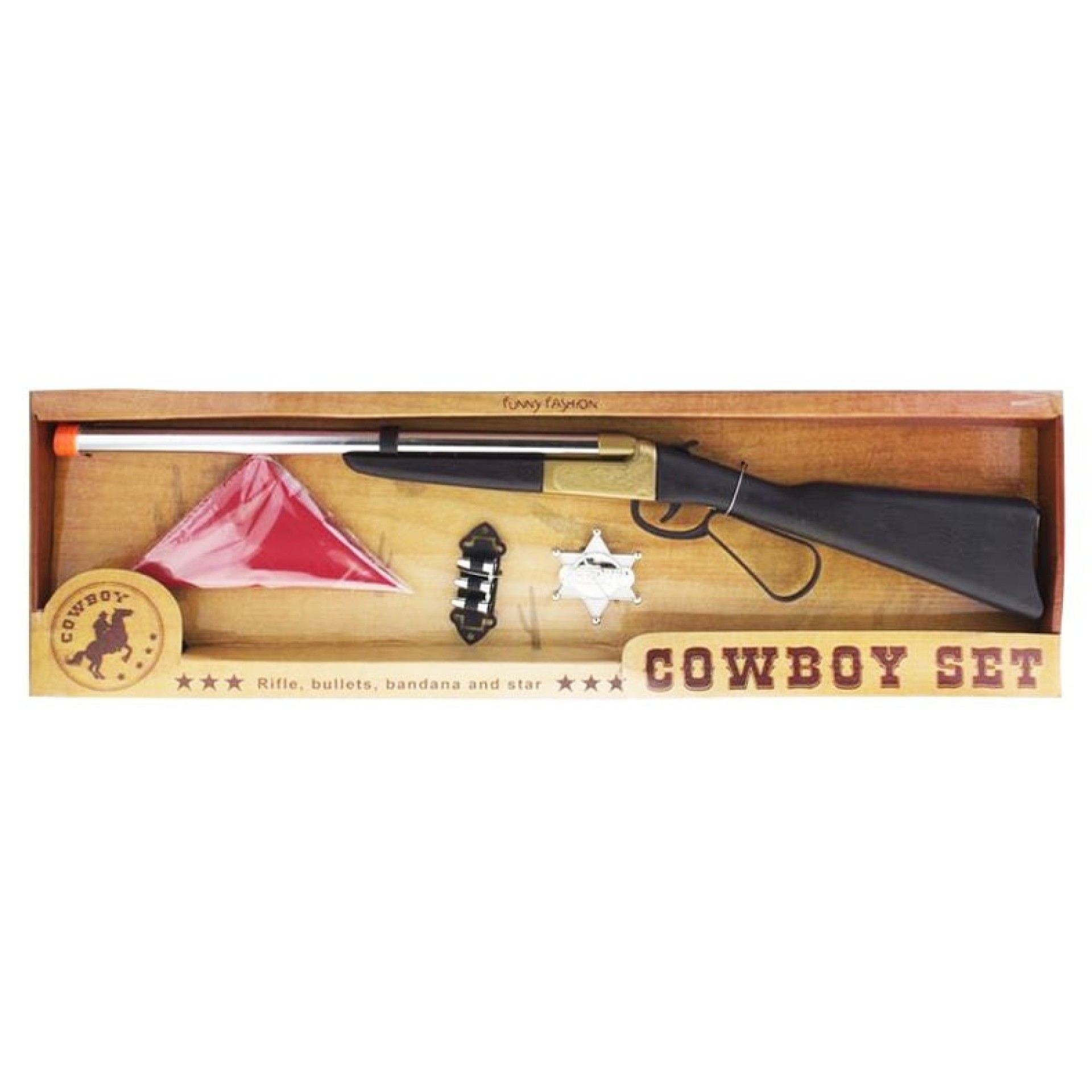 Espingarda de Cowboy com lenço