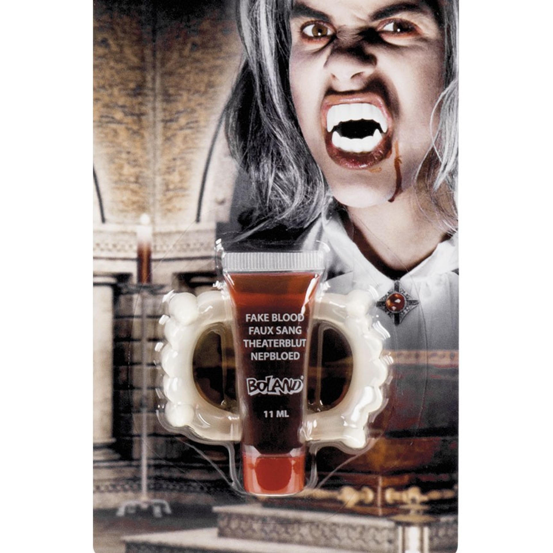 Drácula Kit Sangue e Dentes