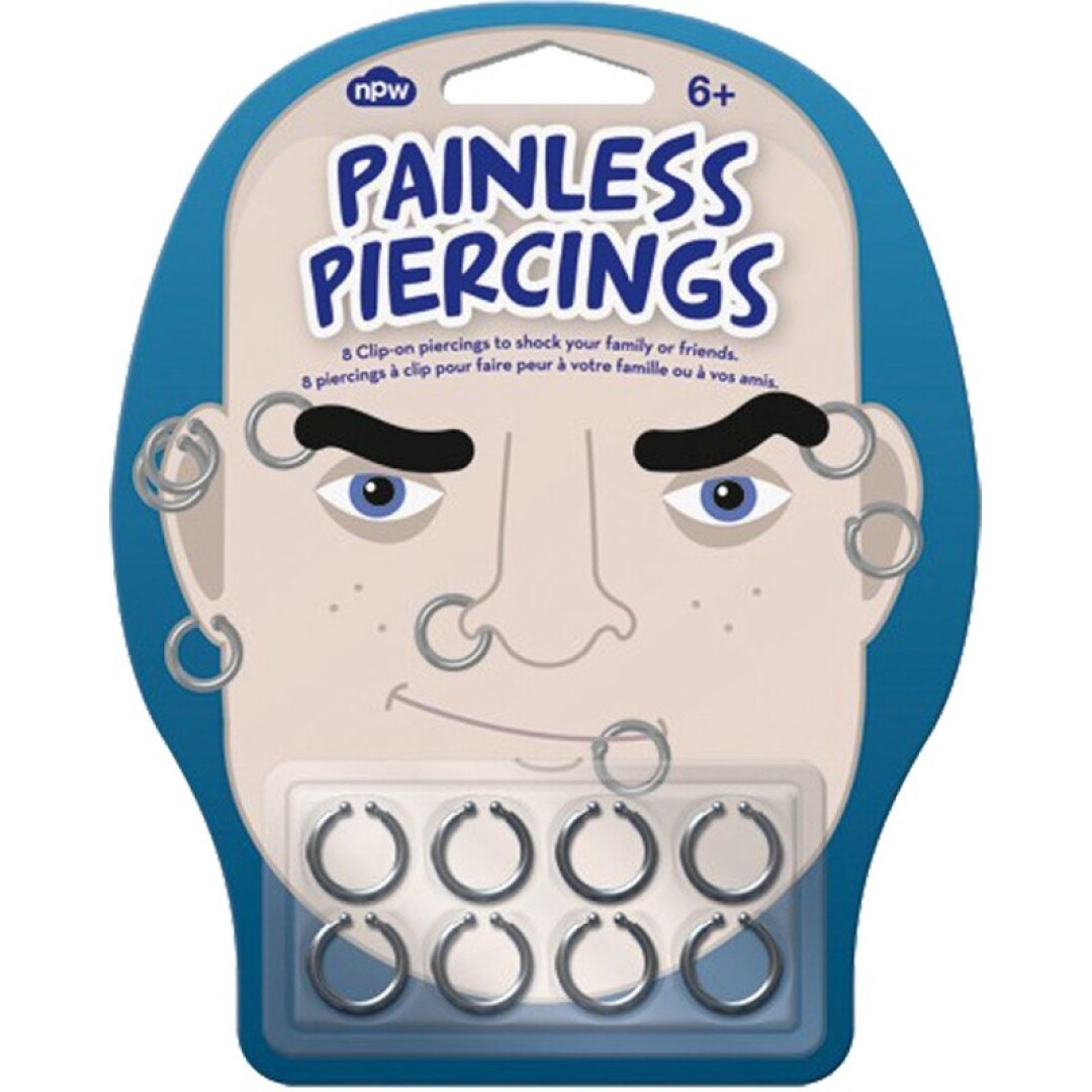 Piercings Postiços 8 unid