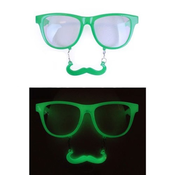 culos com Bigode Fluorescentes