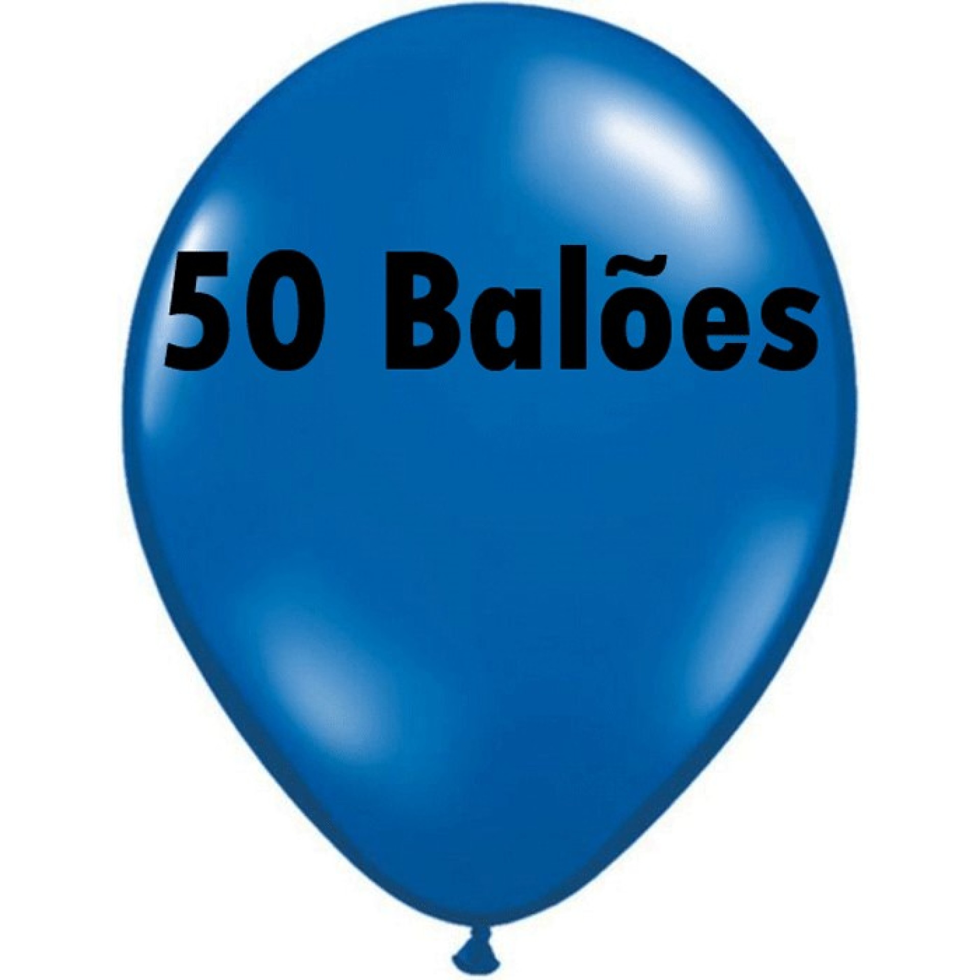 Balão Biodegradável Azul PROF. 50UN