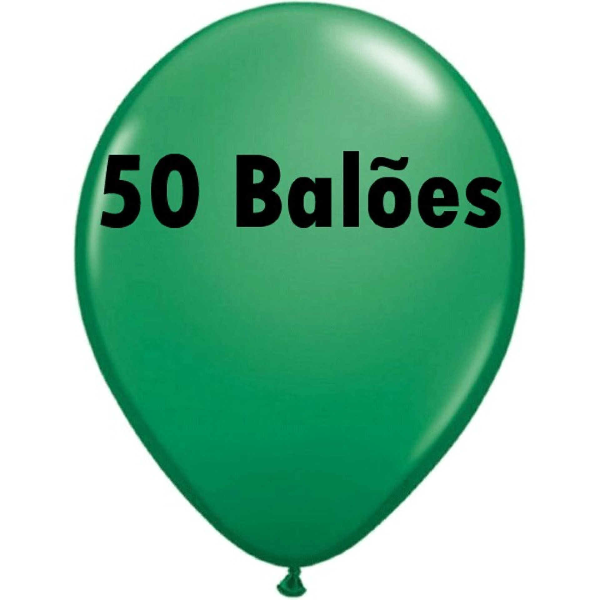 Balão Biodegradável Verde PROF 50UN