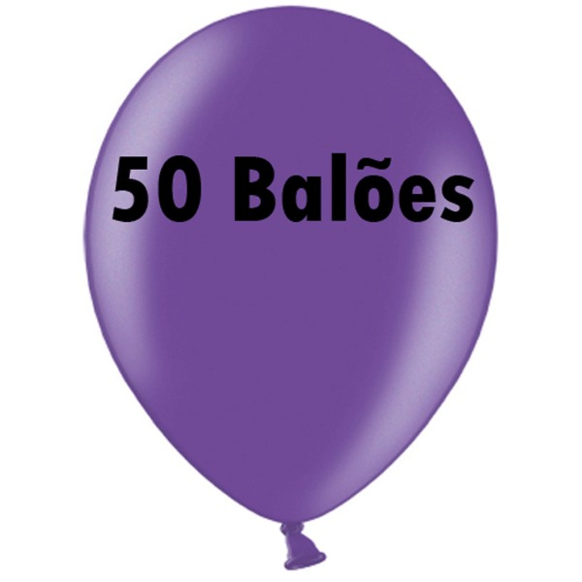 Balão Biodegradável Roxo PROF. 50UN