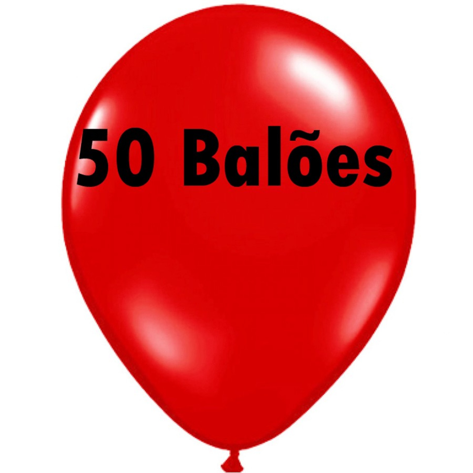 Balão Biodegradável Vermelho PROF. 50UN