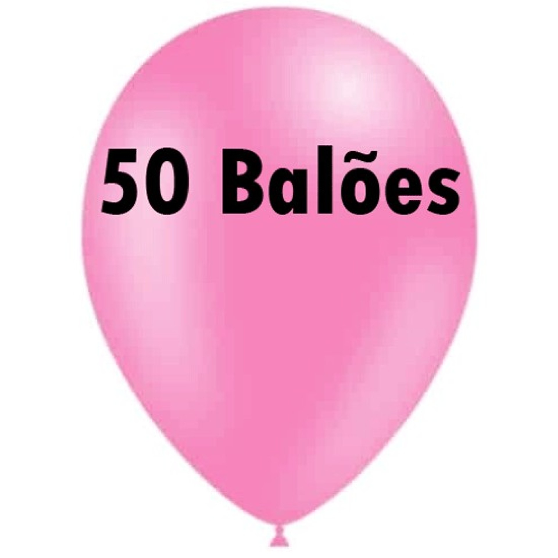 Balão Biodegradável Rosa PROF 50UN
