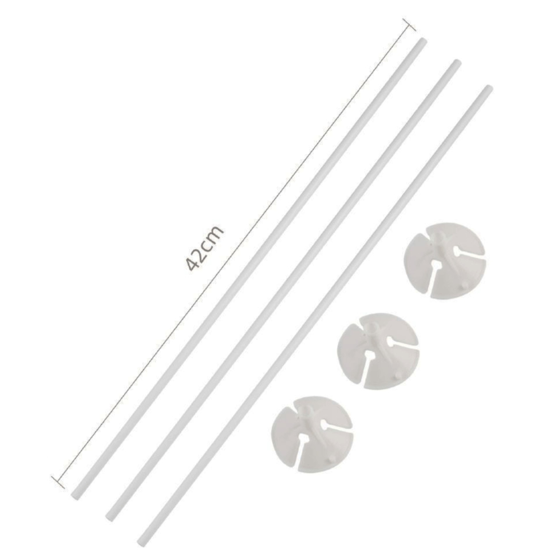 Pack 10 Varetas Papel para Balões