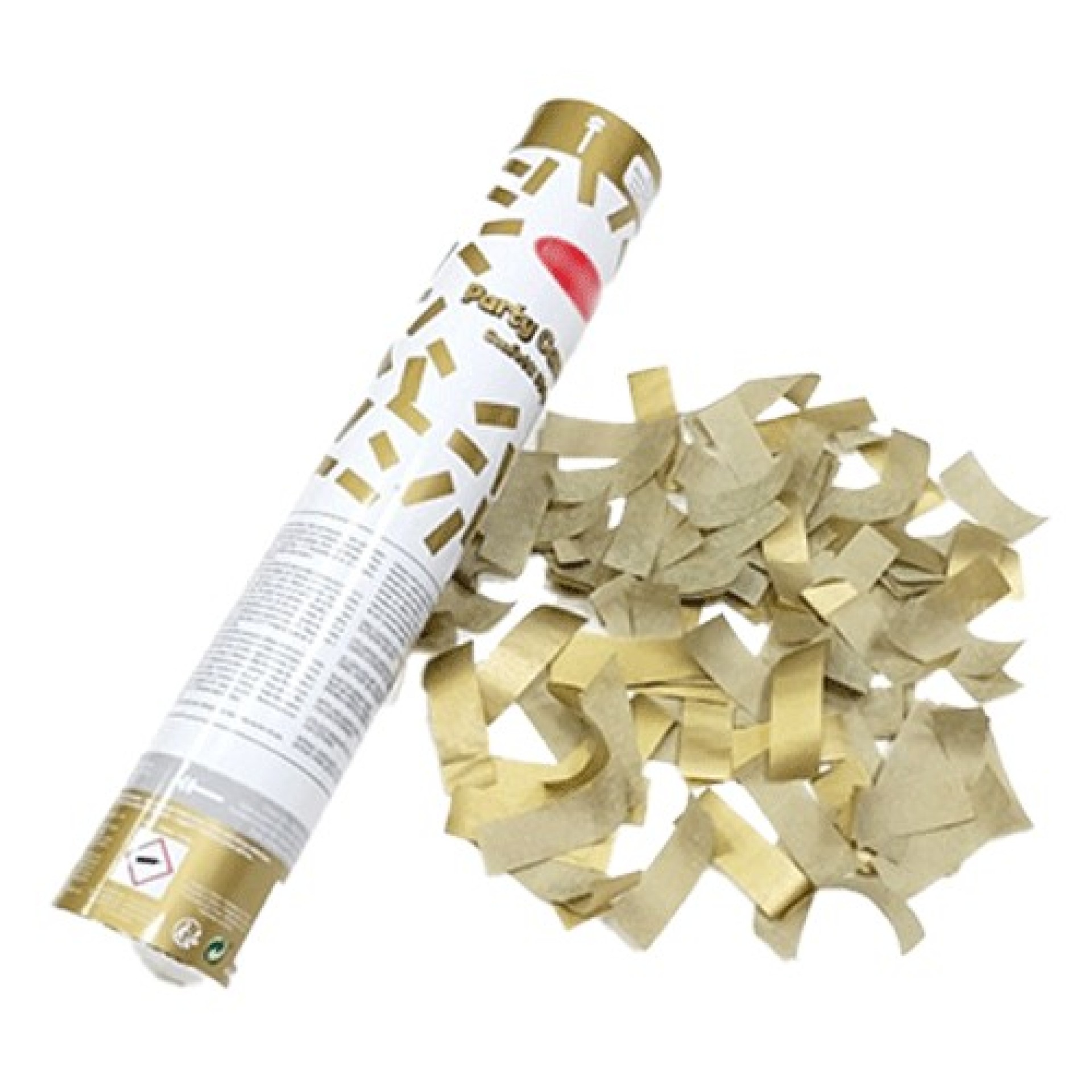 Lança Confétis Dourado