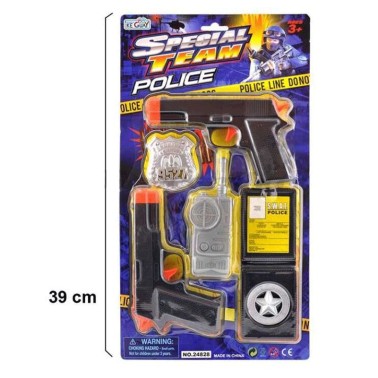 Kit de Policia Super Agente 5pc