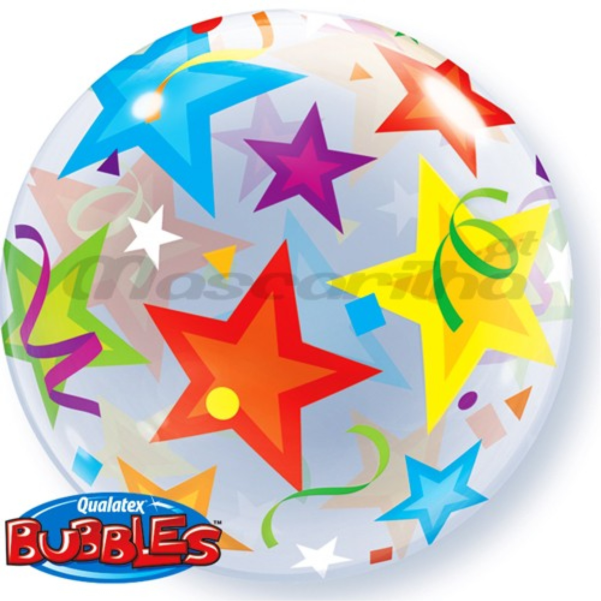 Balão ESTRELAS FESTA Bubble