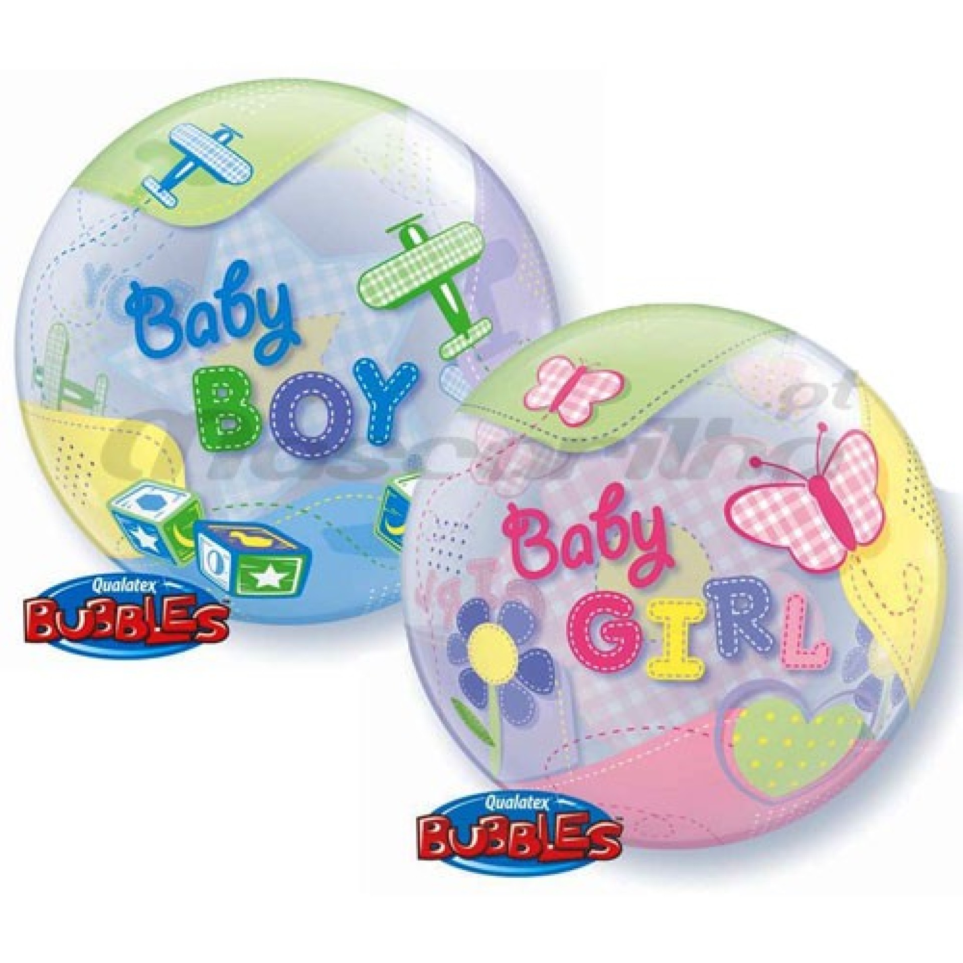 Balão Bubble Baby Boy | Girl