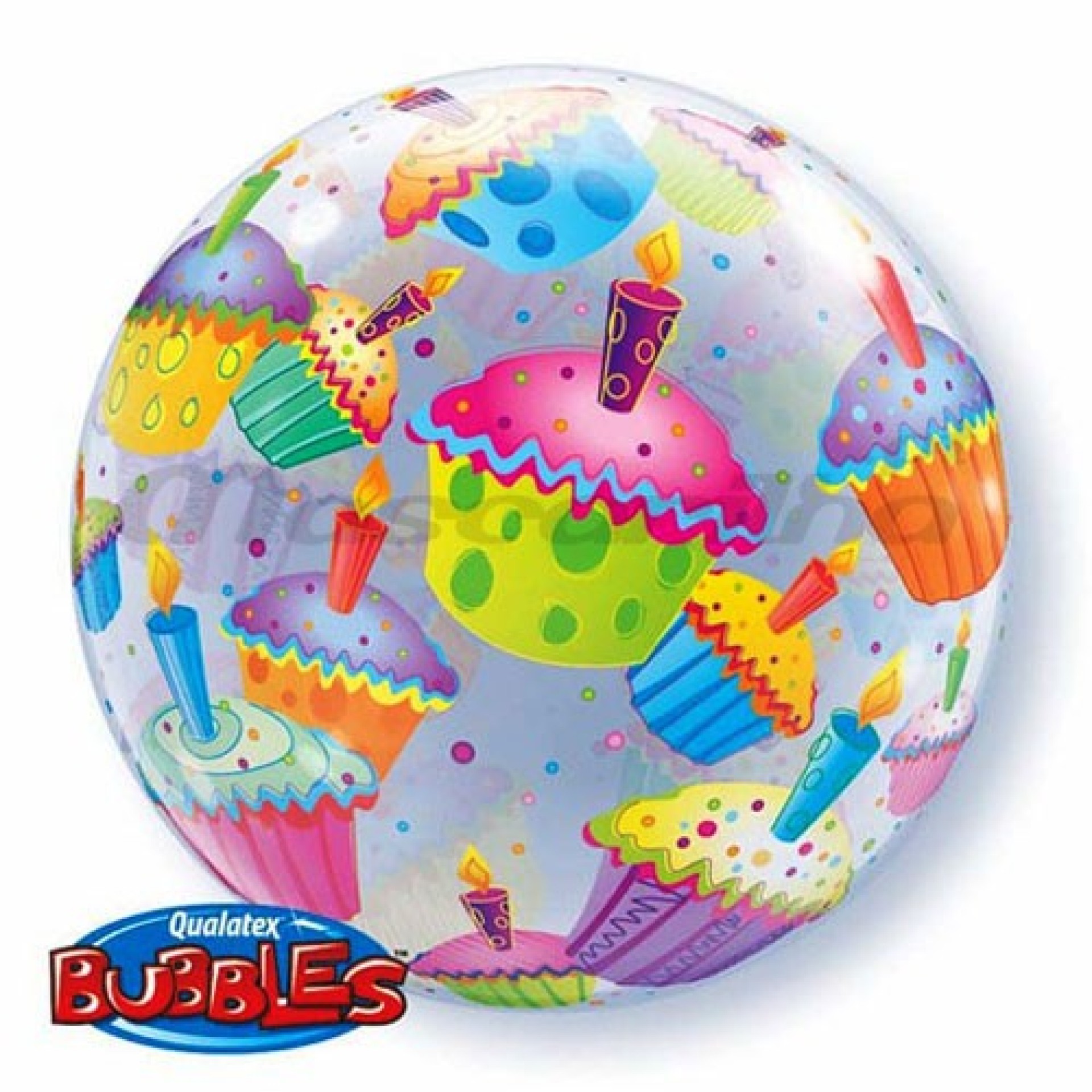 Balão Bubble Cupcake