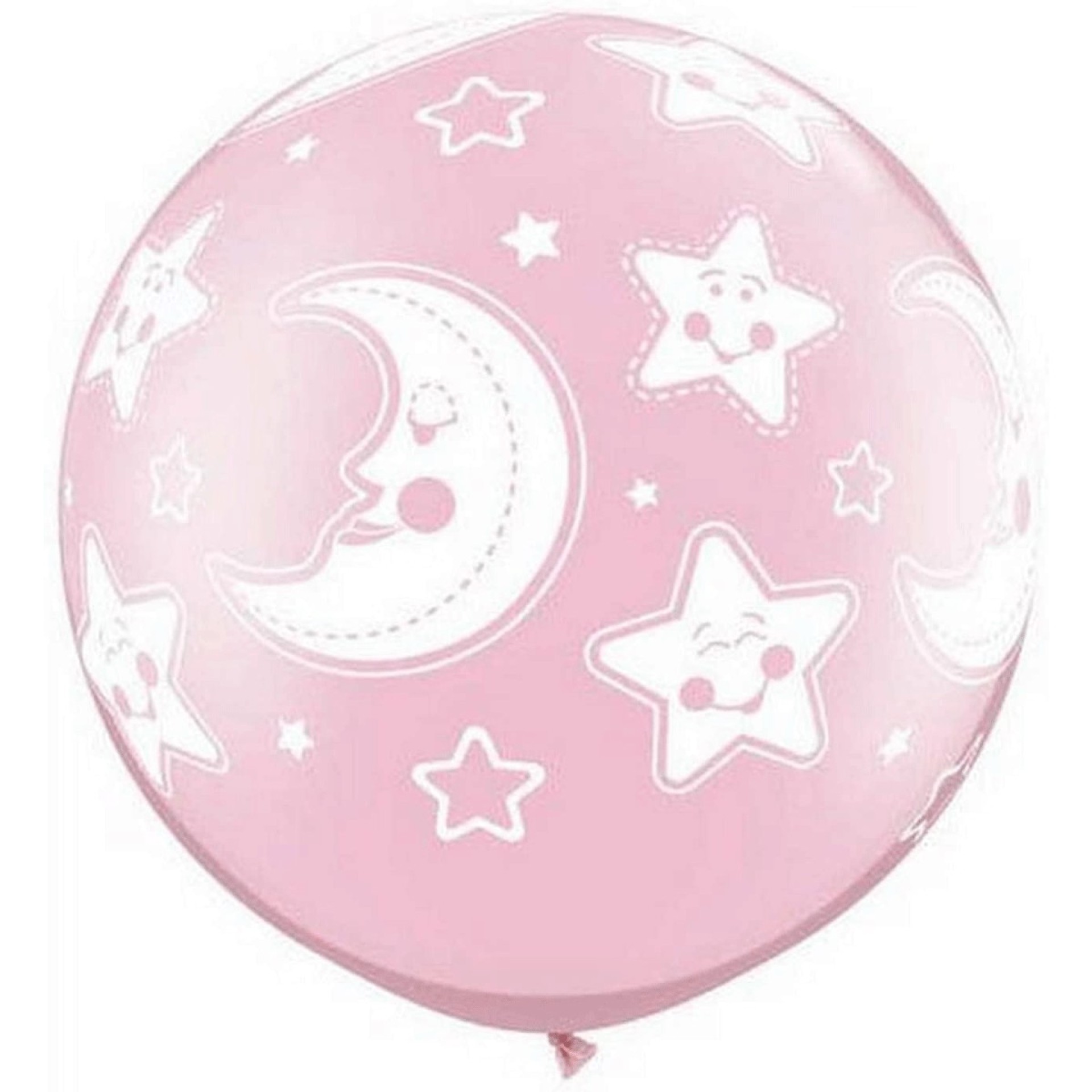 Balão 78cm MoonStars Rosa Unidade