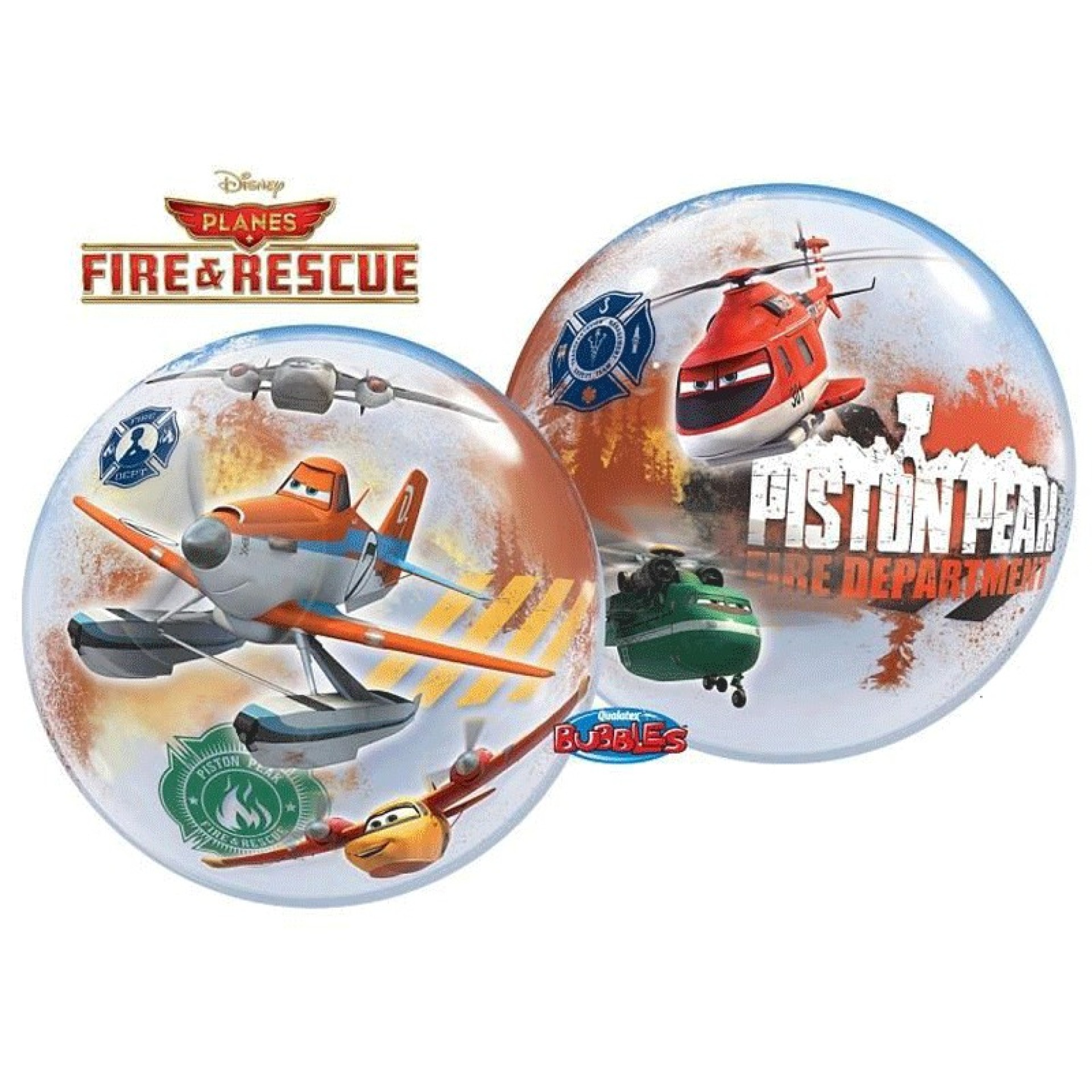 Balão Bubble PLANES Fire and Rescue
