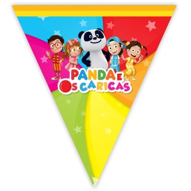 Bandeirolas Panda e os Caricas