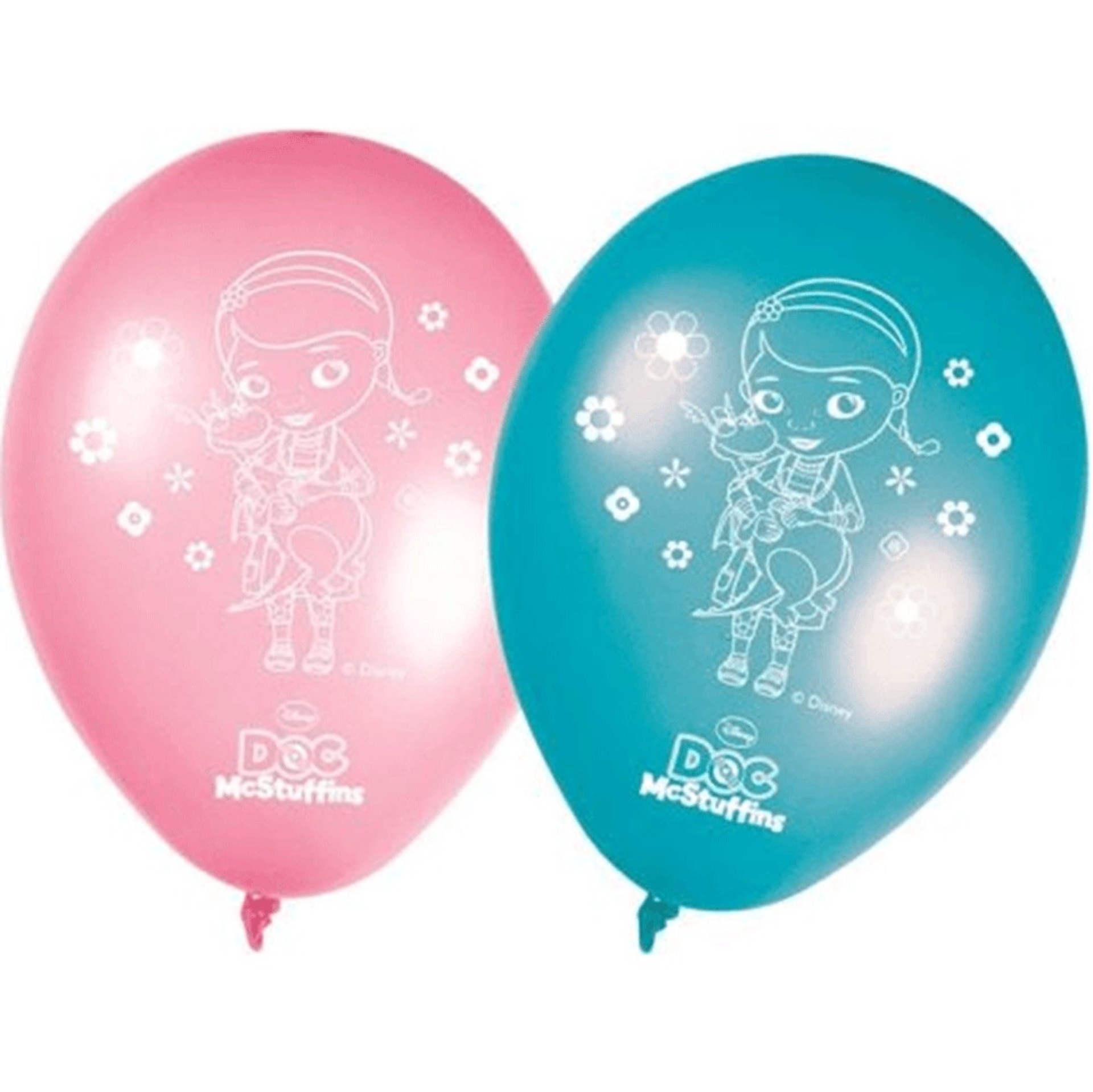 Balões Dra Brinquedos 8 unid