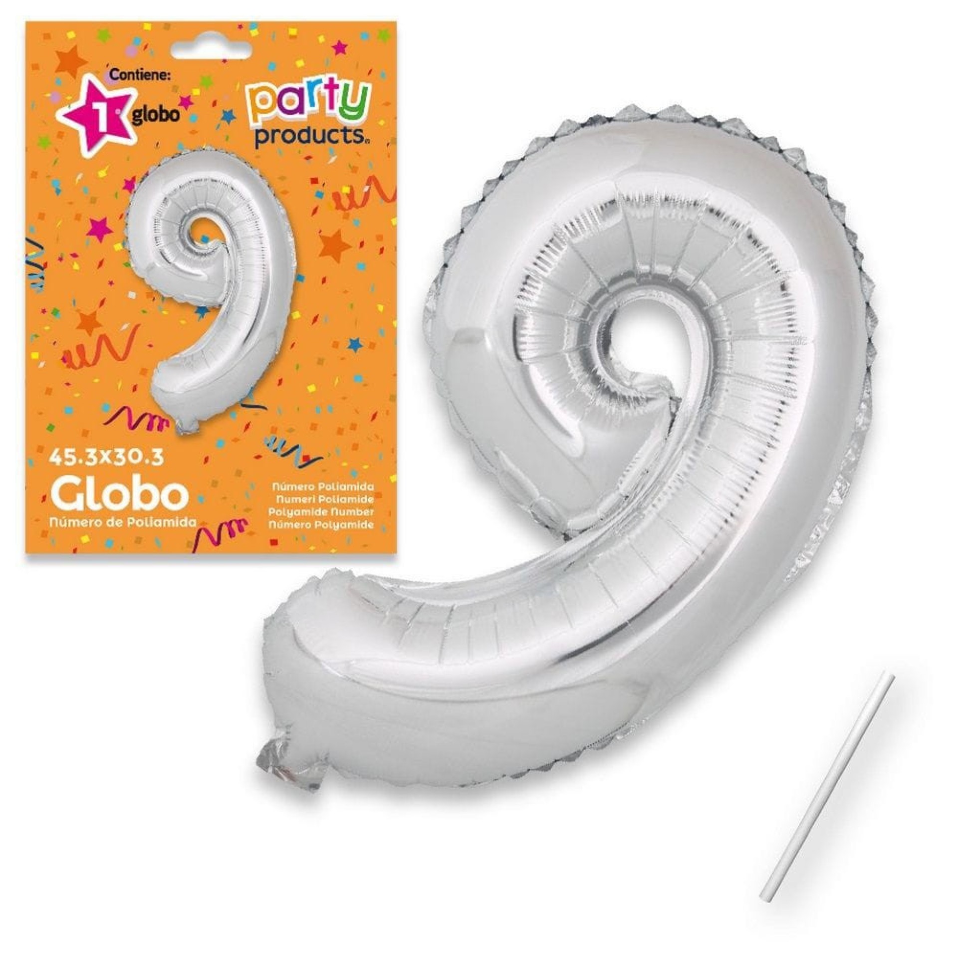 Balão Número 9 Pequeno