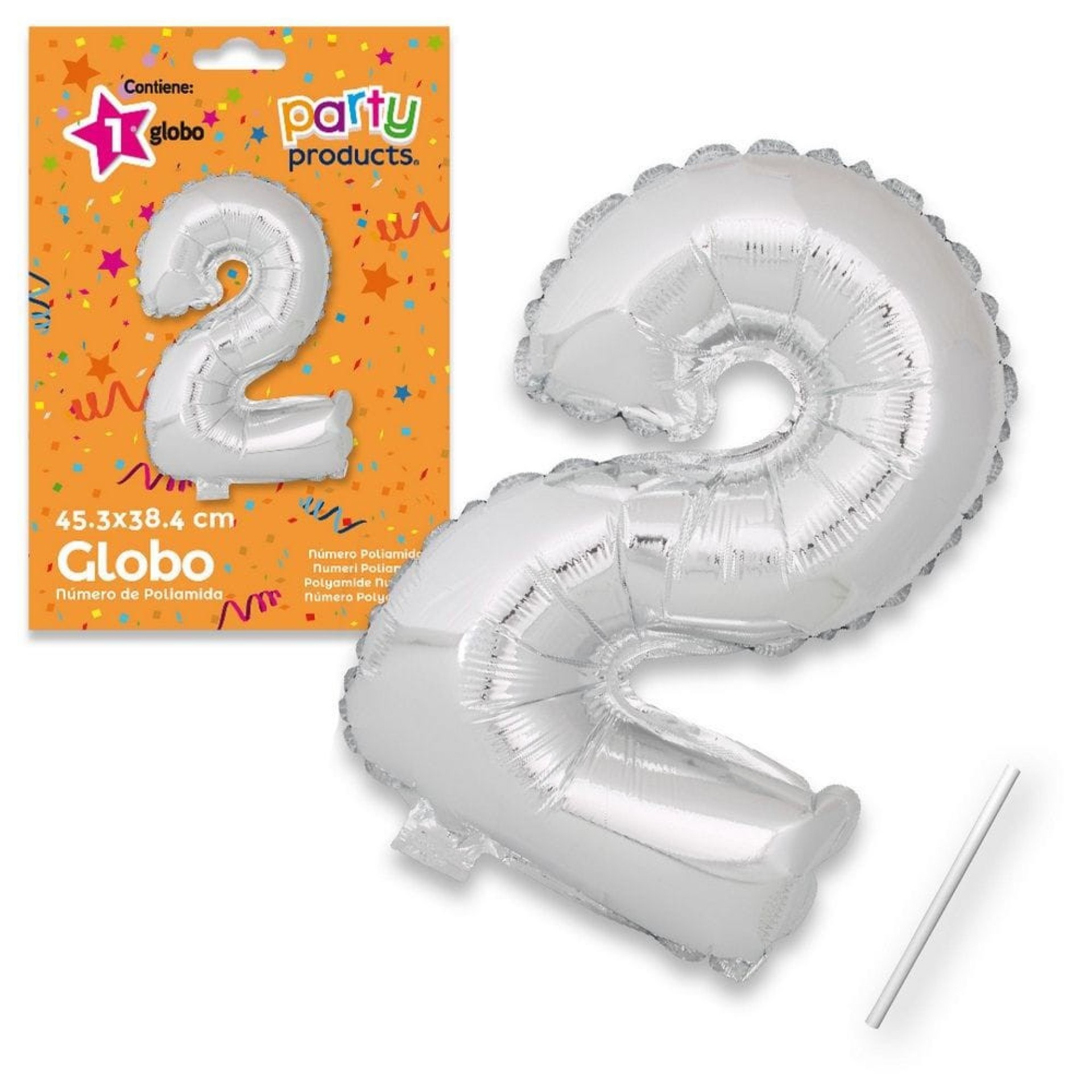 Balão Número 2 Pequeno