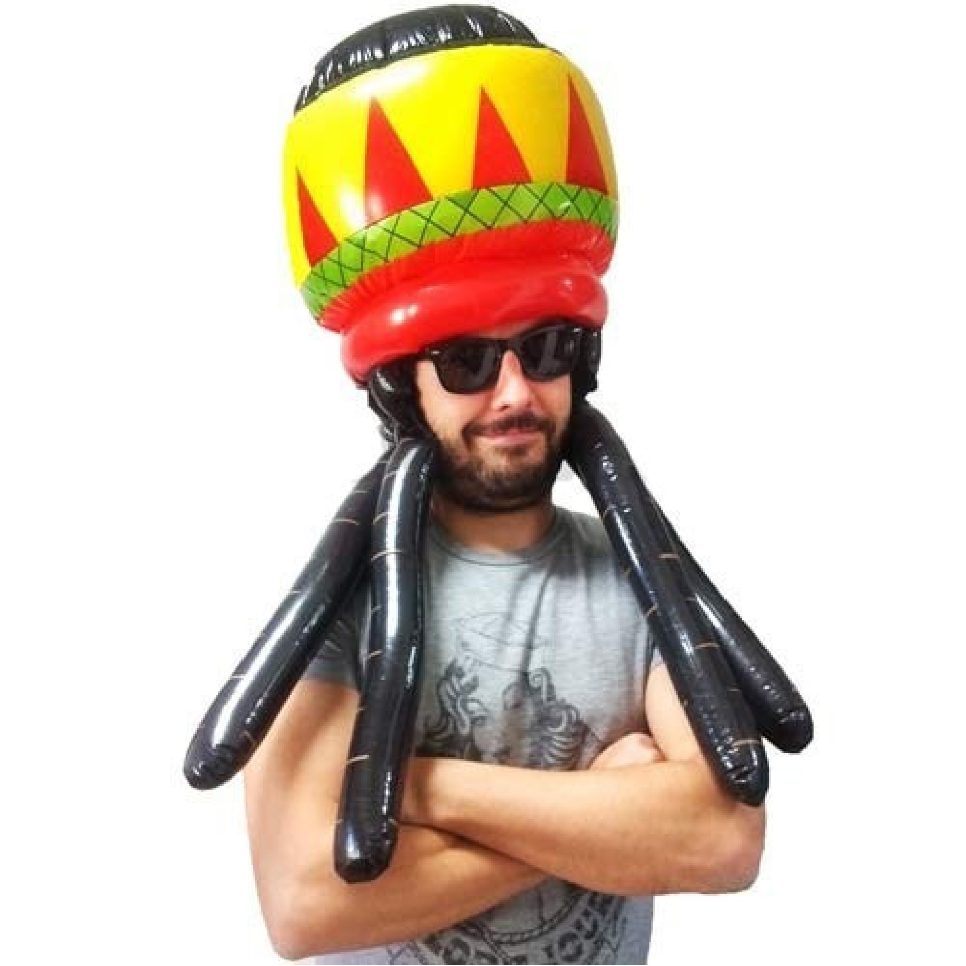 Chapéu Rastafari Insuflável