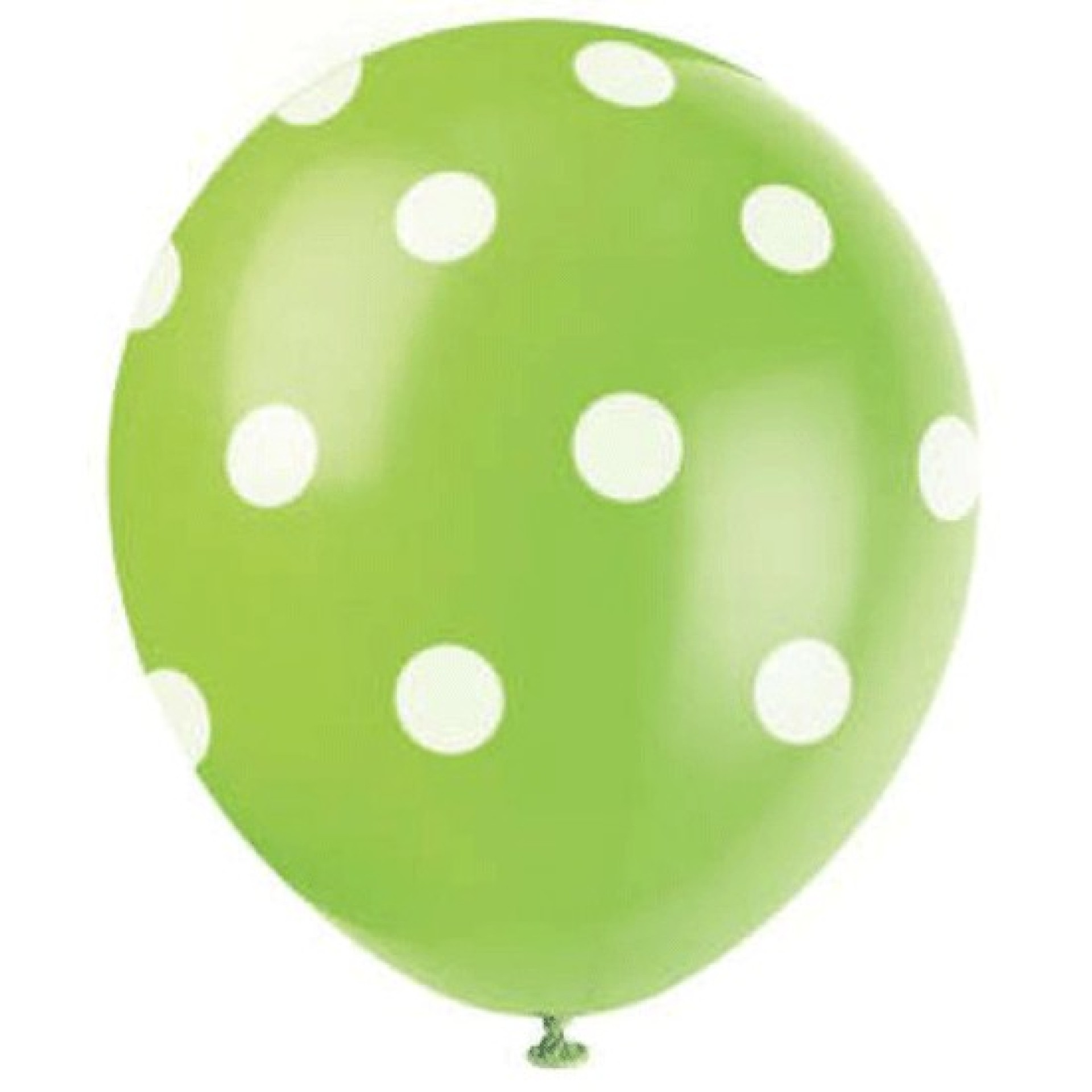 Balões Verdes com Bolas 6 Unid