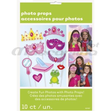Acessrios Photo Booth Princesas