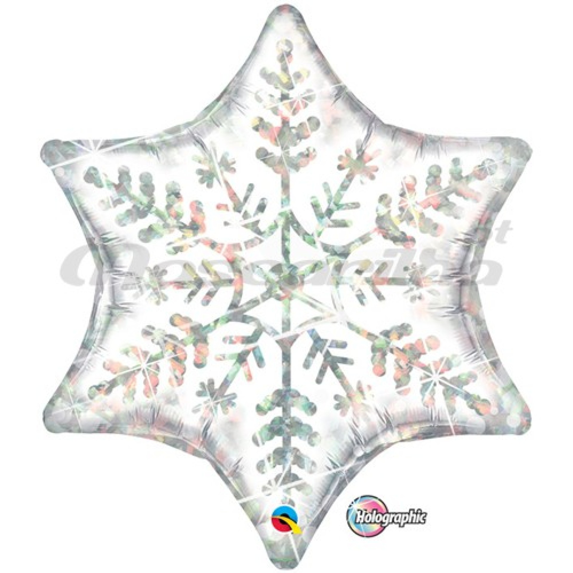 Balão Estrela de Gelo Foil