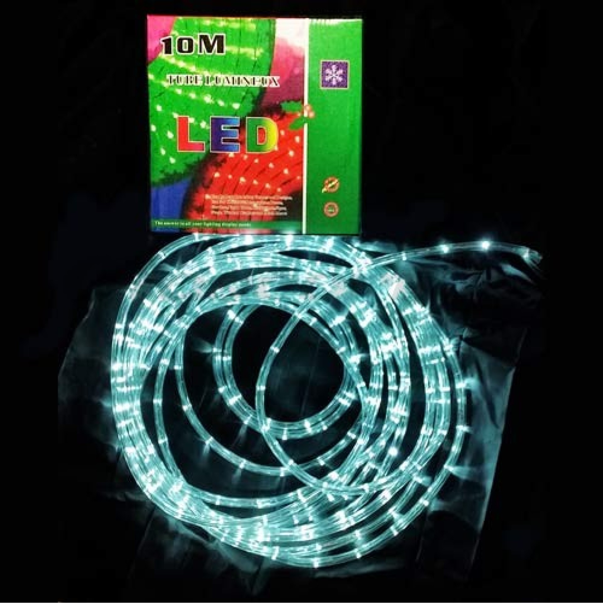 Série Luz Branca LED Tubo 10m