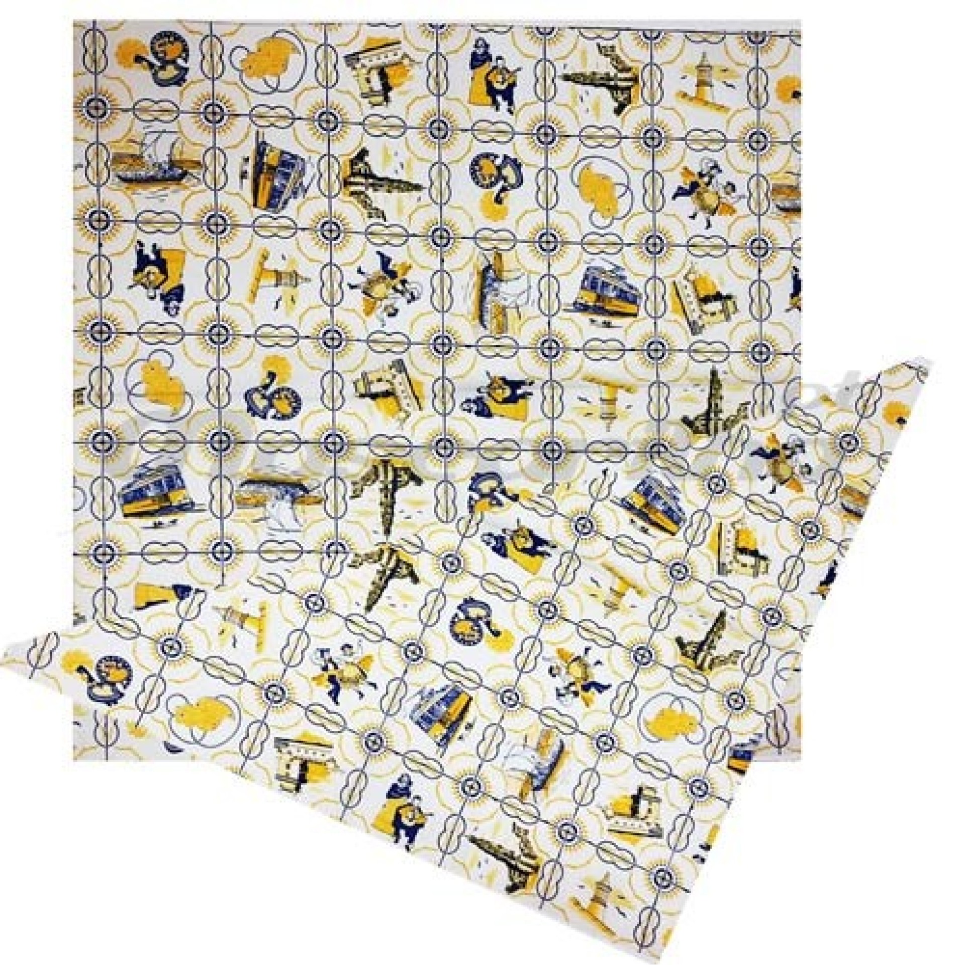 Lenço Tradicional Simbolos de Portugal