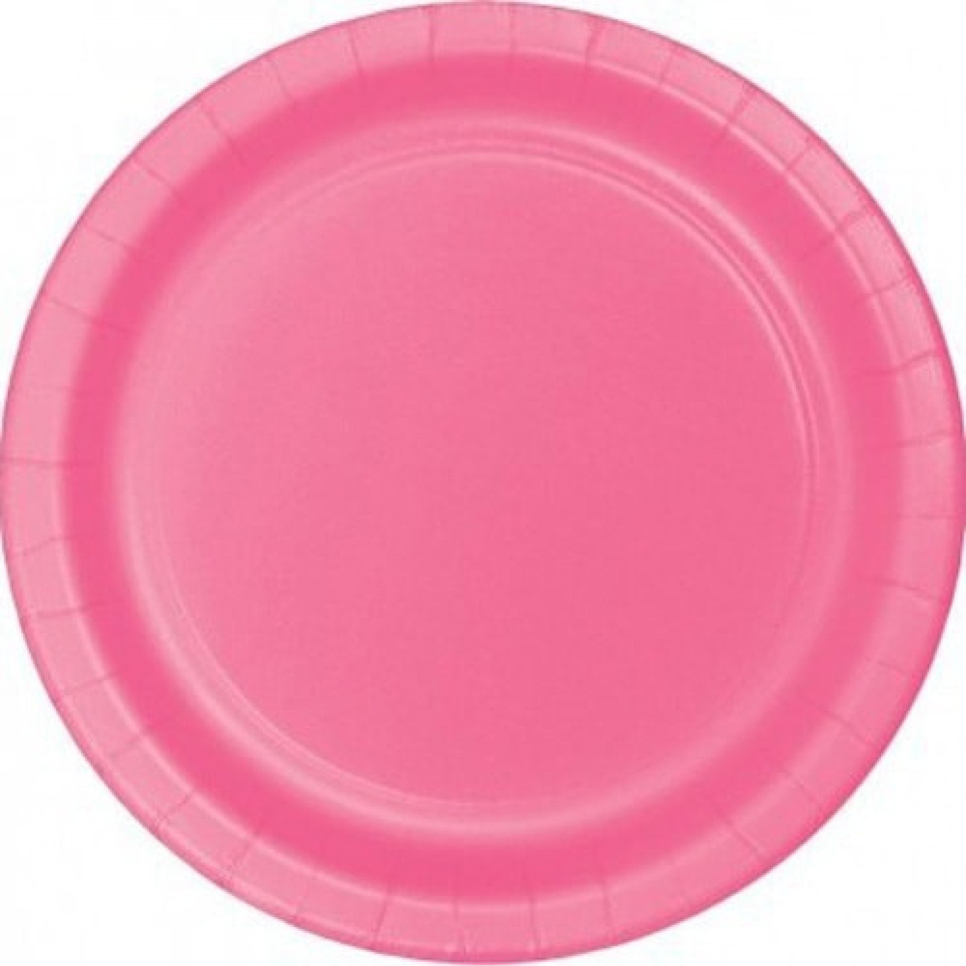 Pratos Rosa 8Unid