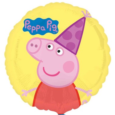 Balo Foil Peppa Pig 43cm