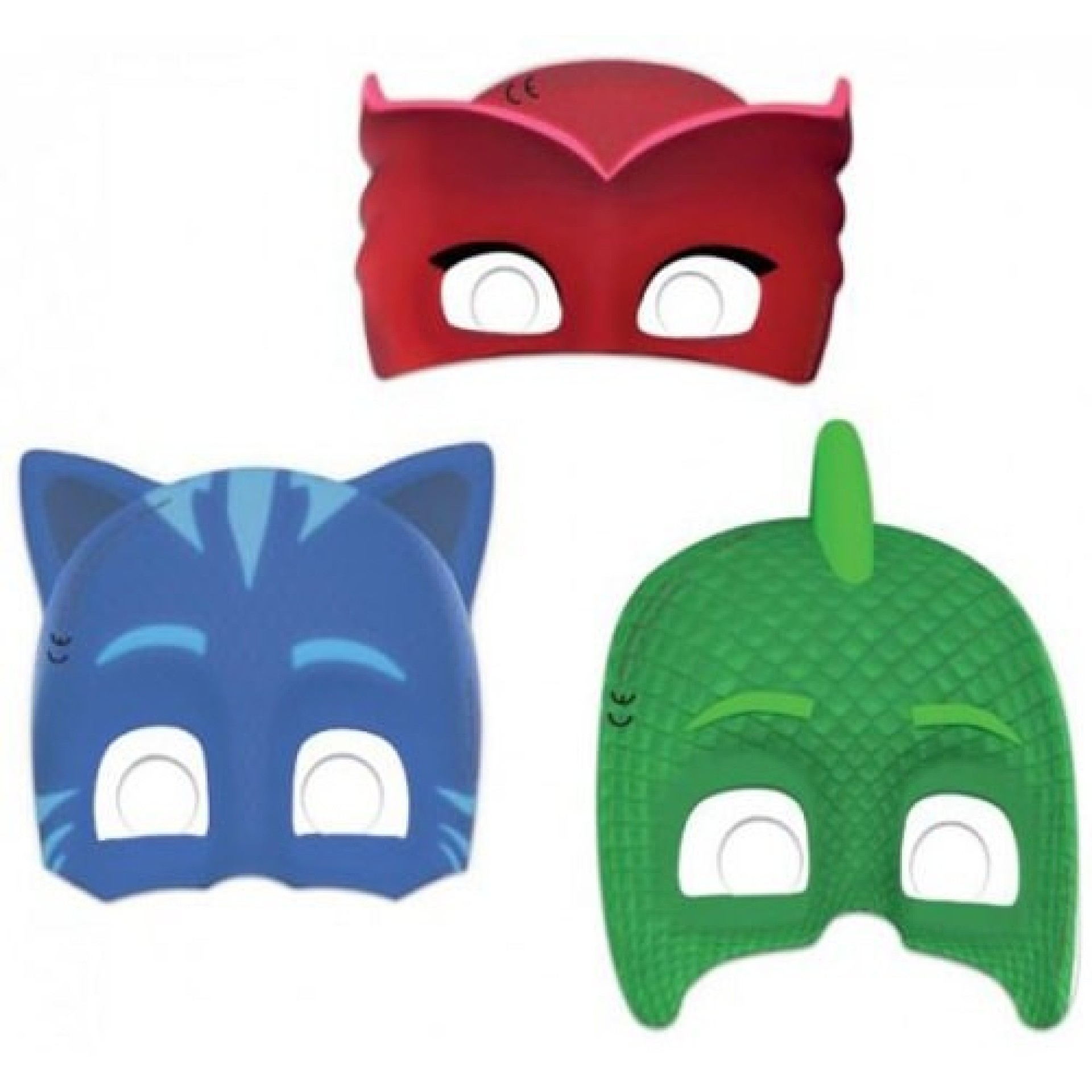 Máscaras PJ Masks 6un