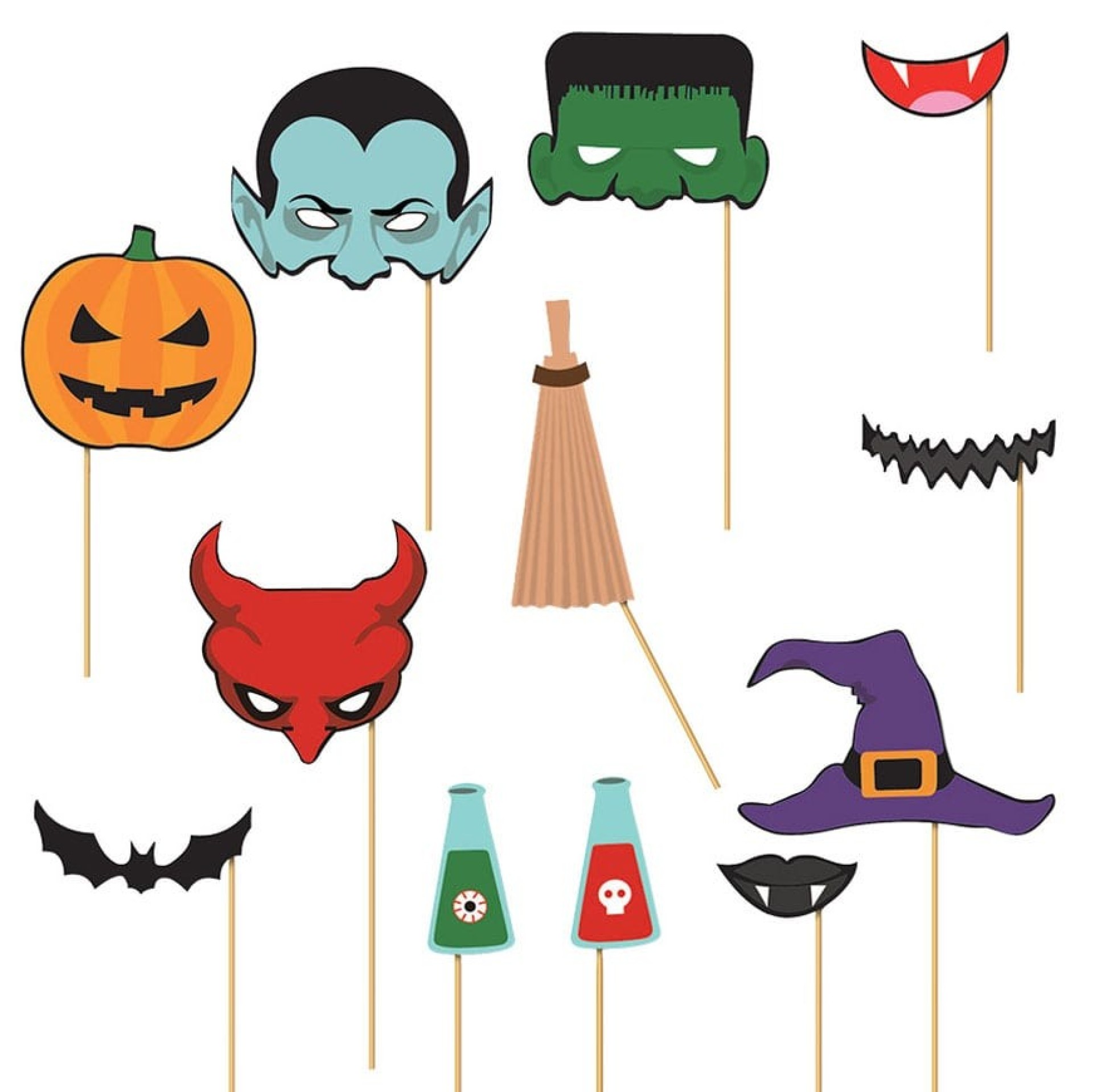 Acessórios Photo Booth Halloween