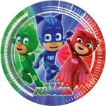 Pratos PJ Masks Oficial 8 unid