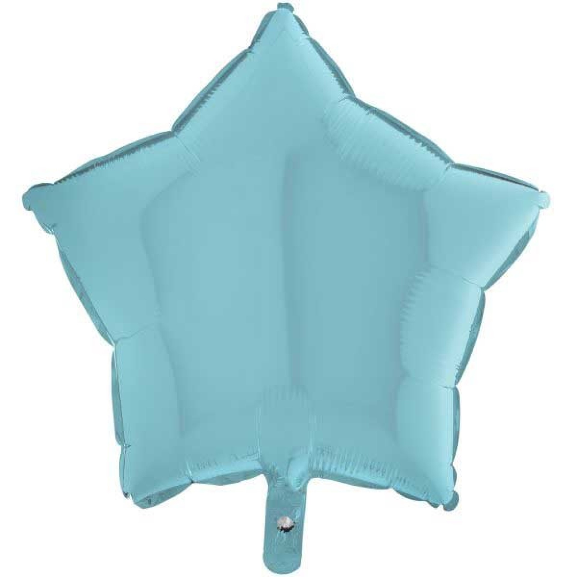 Balão Foil Estrela Azul Pastel 46cm