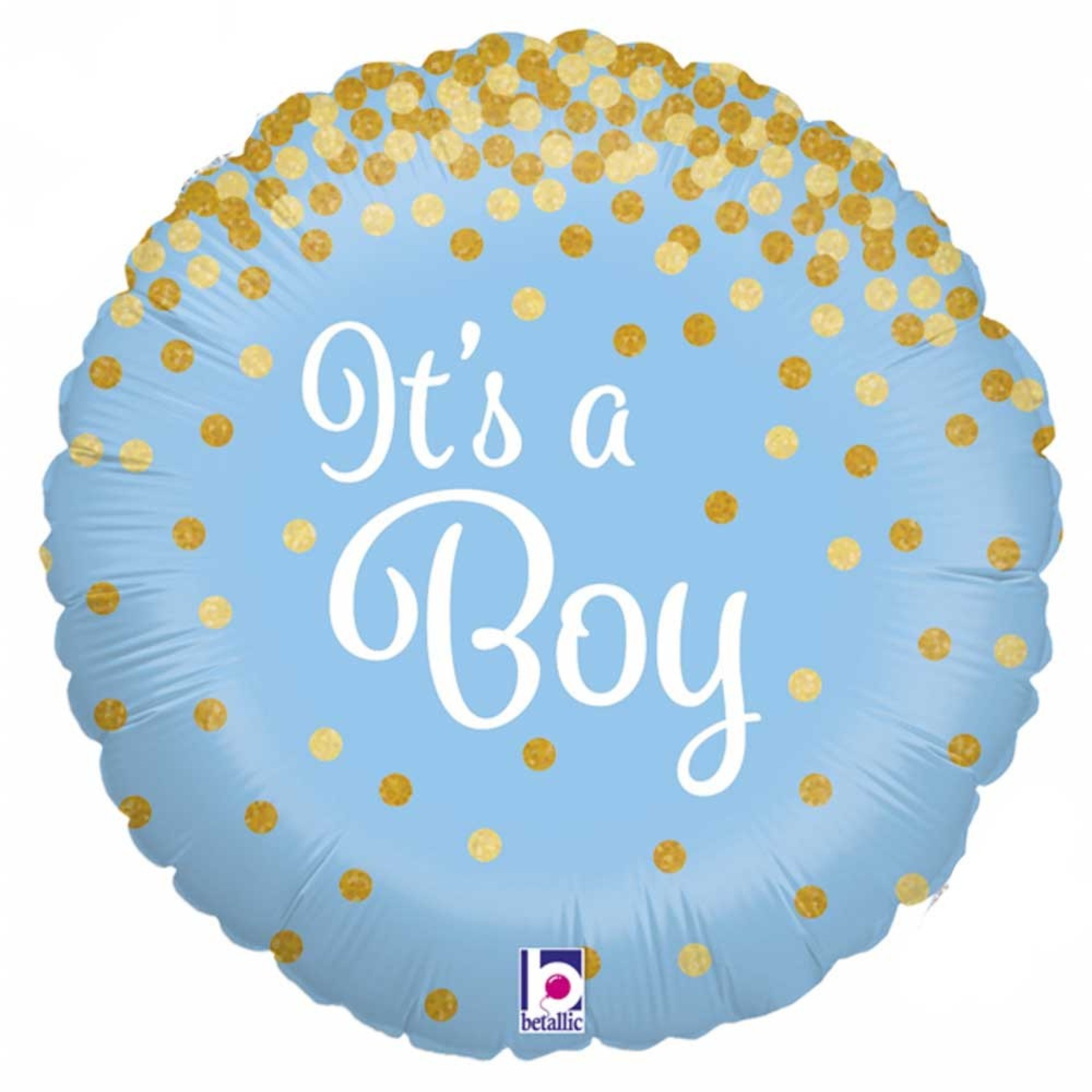 Balão Foil Glitter Its a Boy 46cm