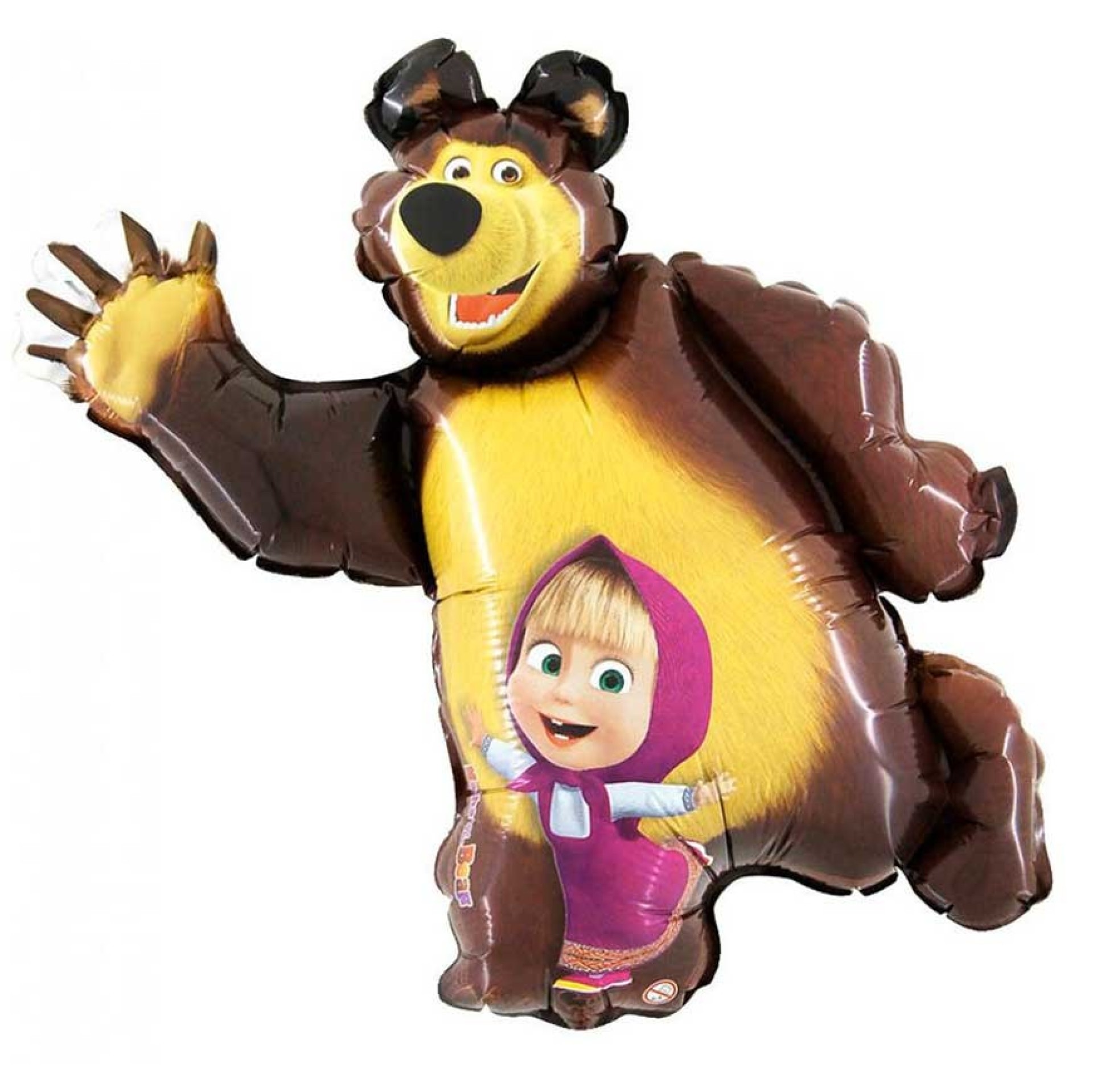 Balão Foil Masha e Urso 107cm