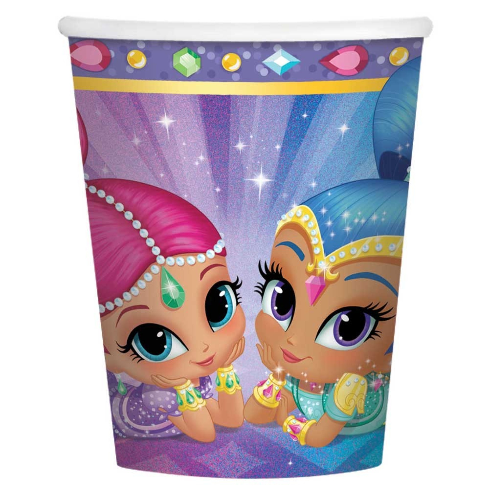 Copos Shimmer & Shine 8un