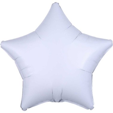 Balo Foil Estrela Branca 46cm