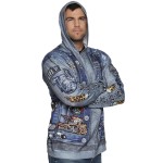 Sweatshirt Rocker Jacket Fotorealista