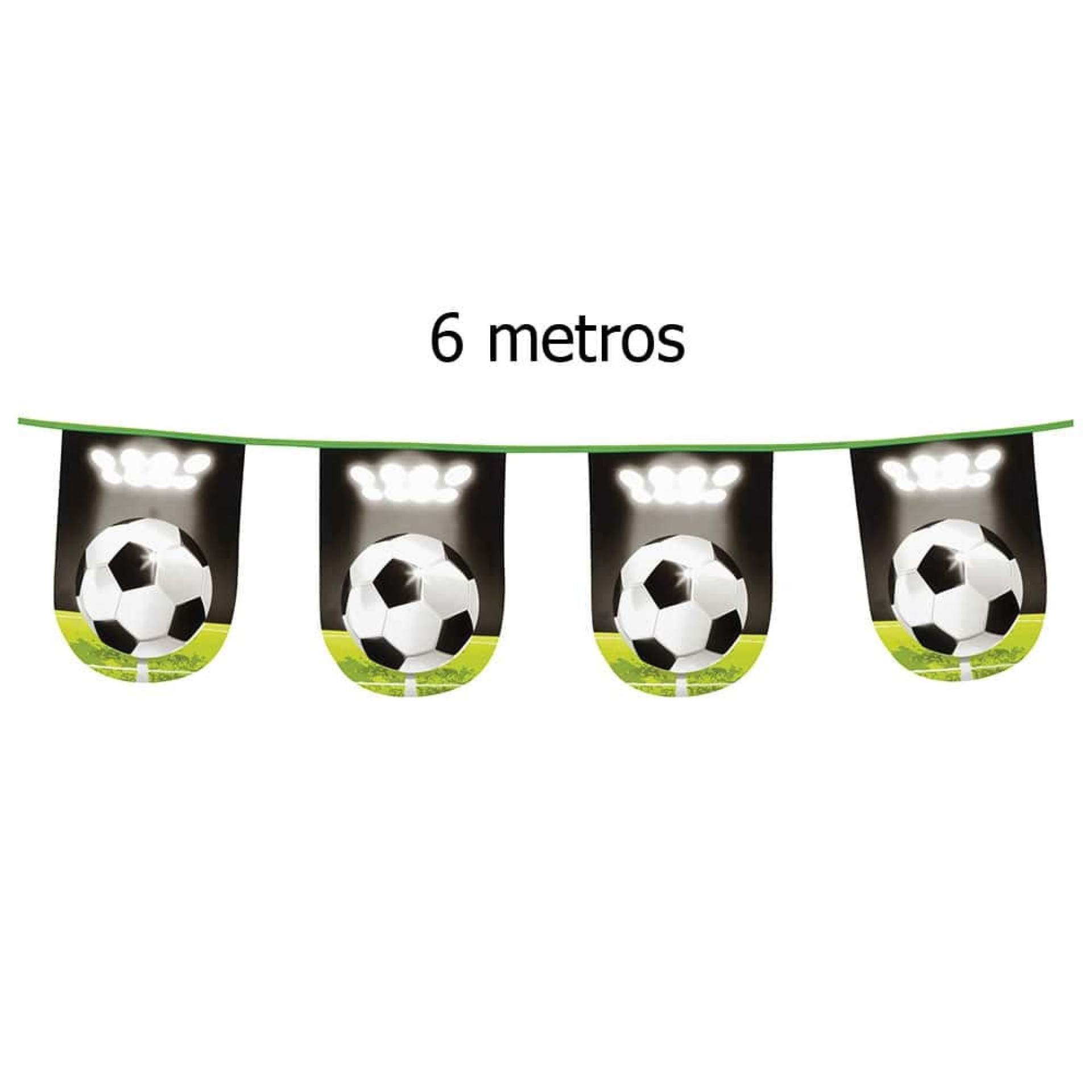 Bandeirolas Futebol 6M