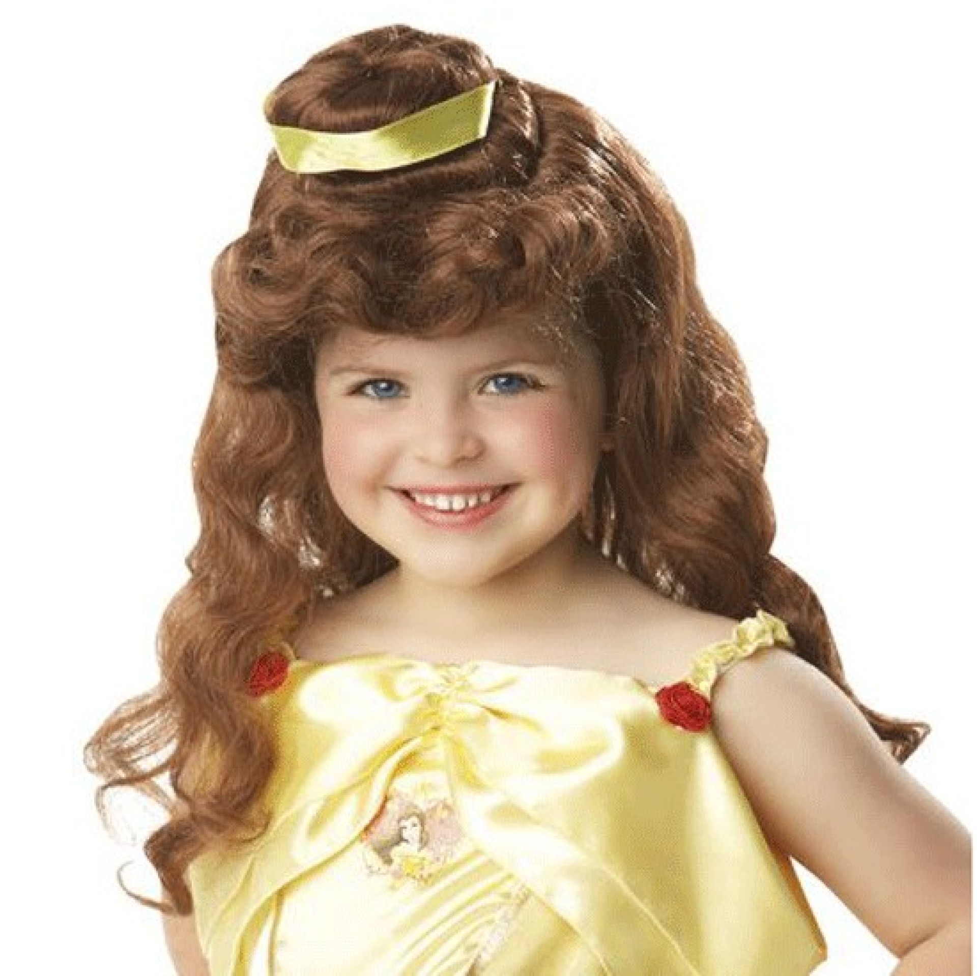 Peruca Princesa Bella Infantil