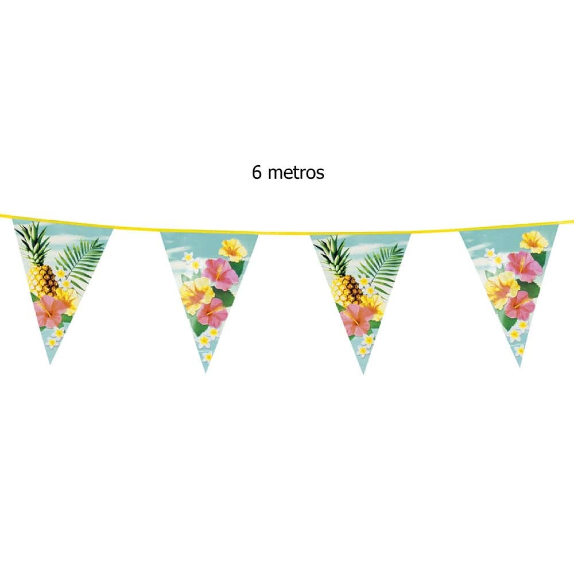 Bandeirolas Festa Havaiana 6m