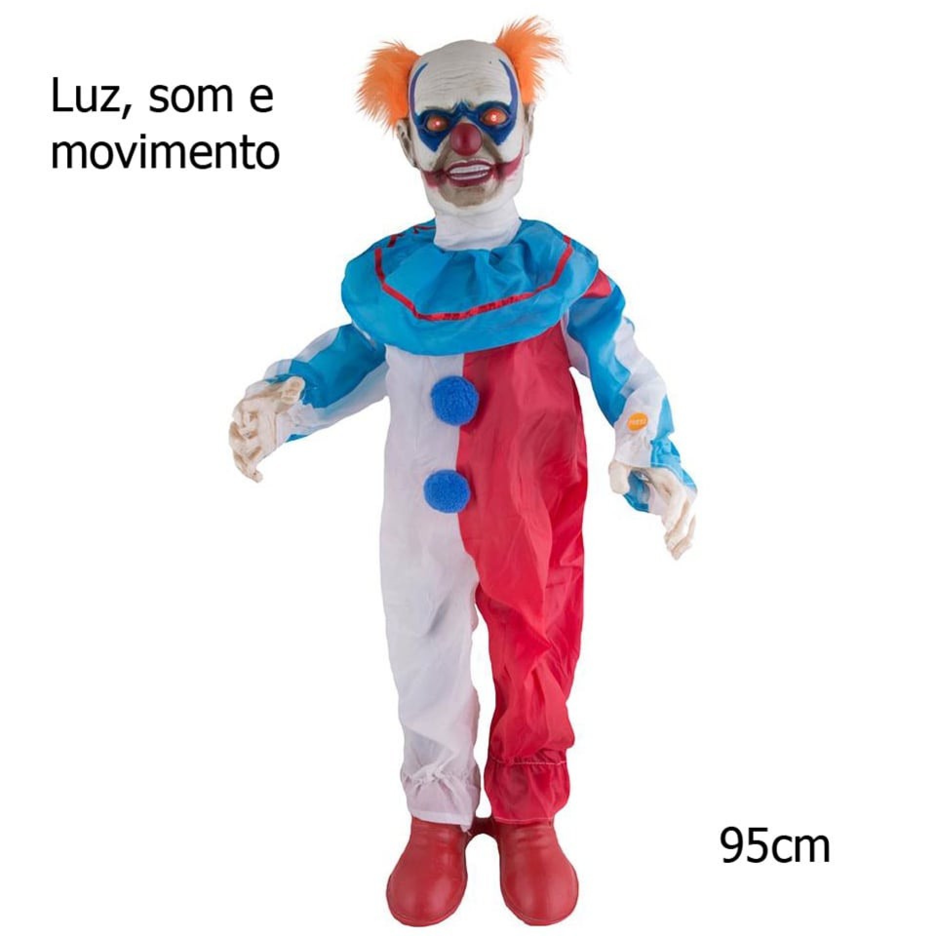 Palhaço Vivo Assassino 95 cm