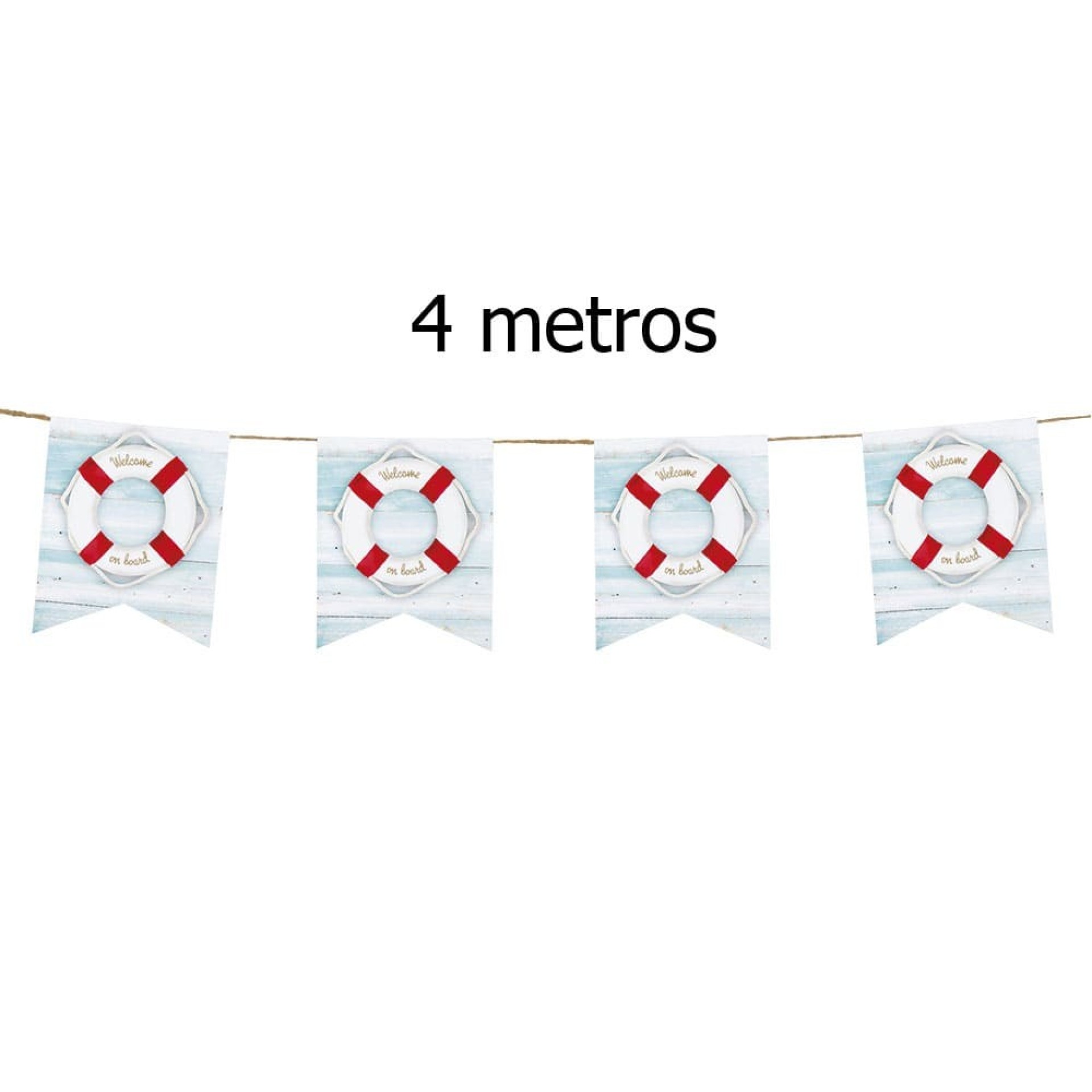 Bandeirolas Boias de Cruzeiro 4m