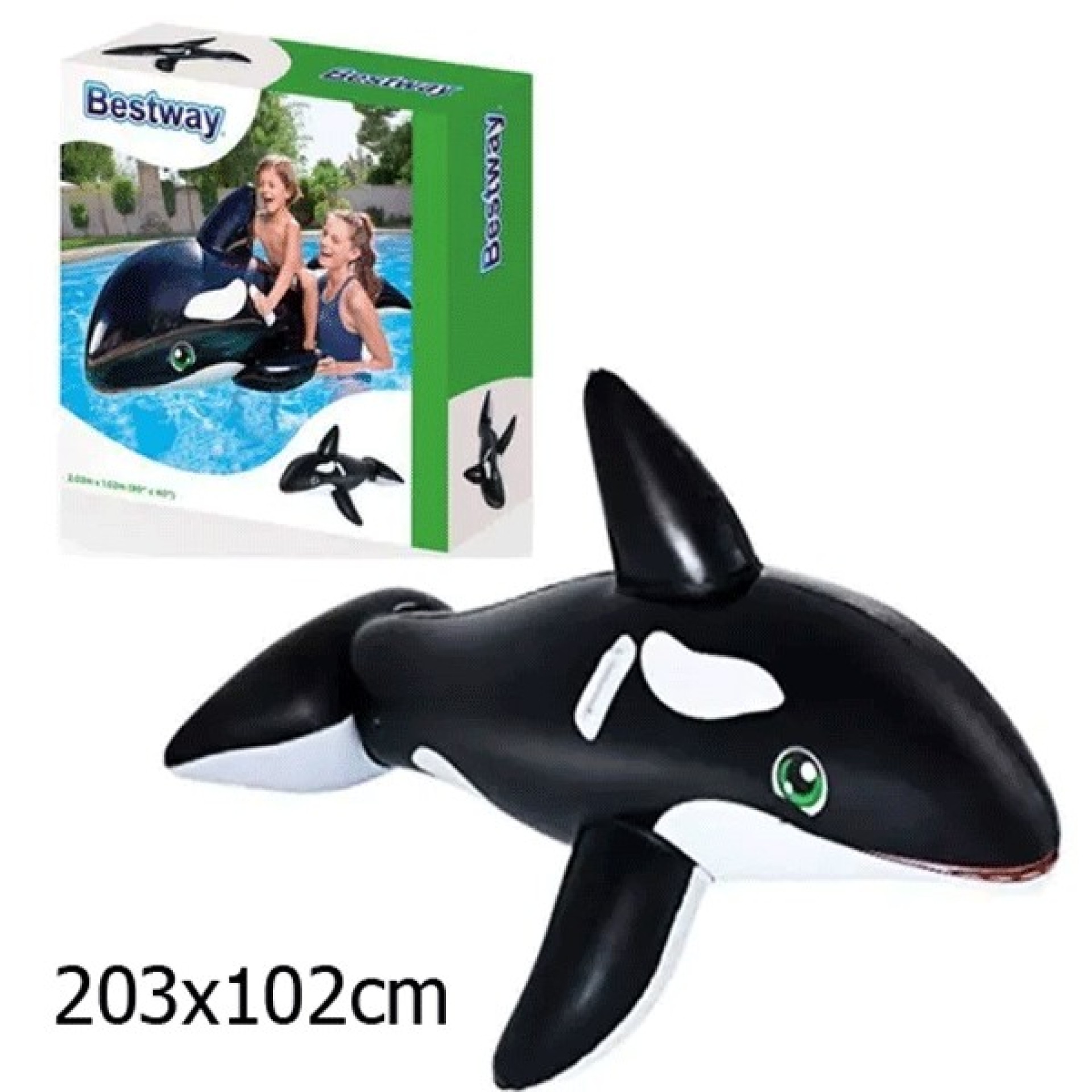 Baleia Insuflável com 203cm