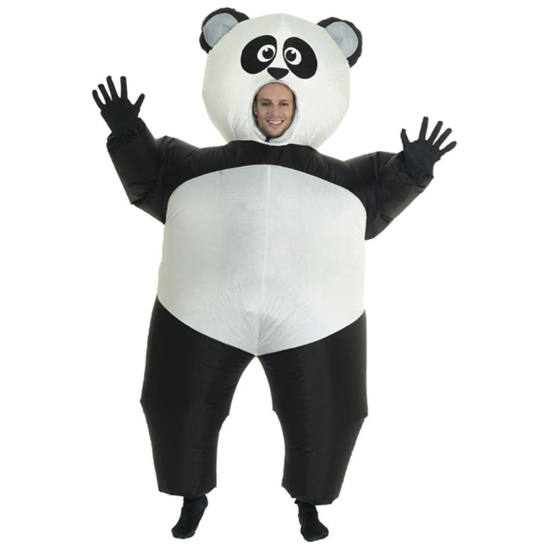 Fato Panda Insuflável