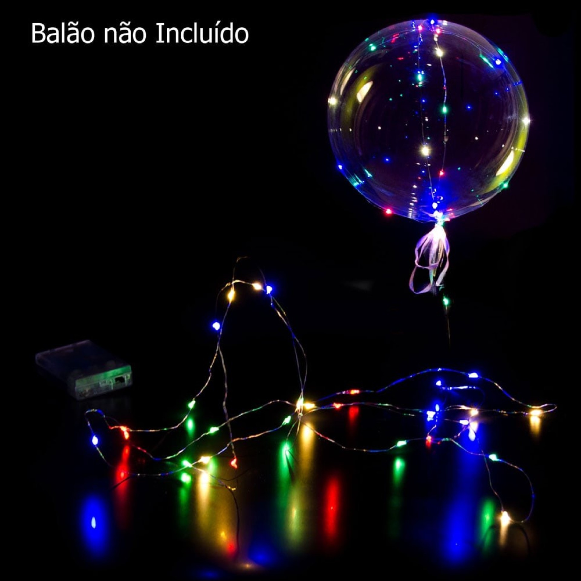 Fio Luzes Led para Balões 3m